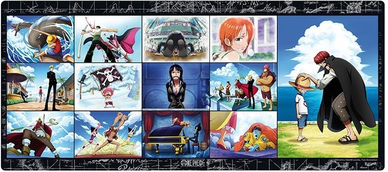 One Piece XXL Mousepad: Strawhat Crew Memories