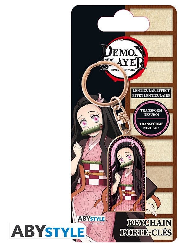Demon Slayer Lenticular Keychain: Nezuko S2