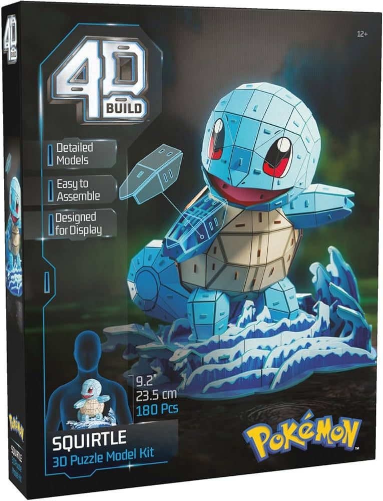 Pokemon 4D Assorted Puzzles:, Character: Squirtle