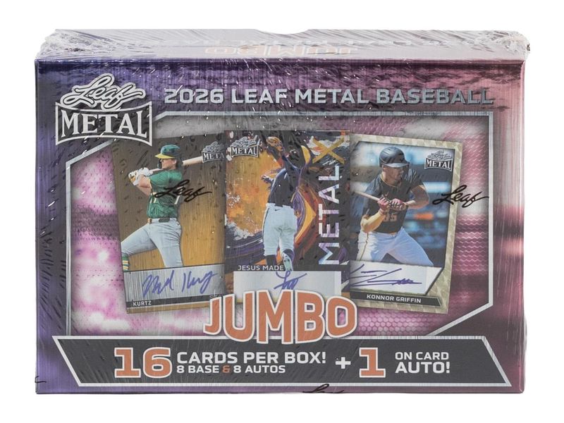 2026 Leaf Metal Baseball Jumbo