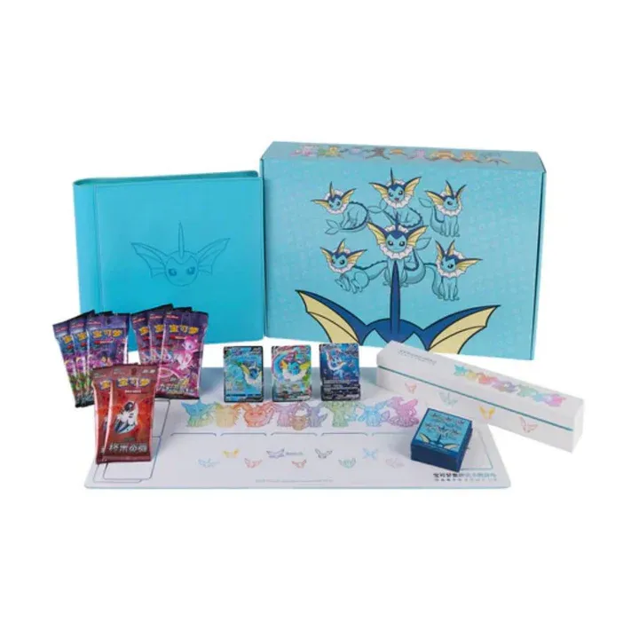 Simplified Chinese Pokémon Eevee Sealed Jumbo Collection Box:, Character: Vaporeon