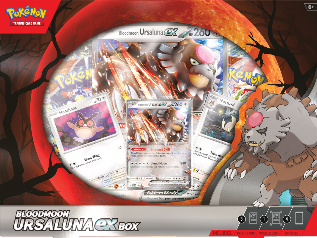 Pokémon Bloodmoon Ursaluna Ex Box