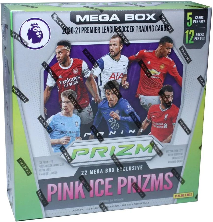 2021 Panini Prizm English Premiere Soccer Mega Box