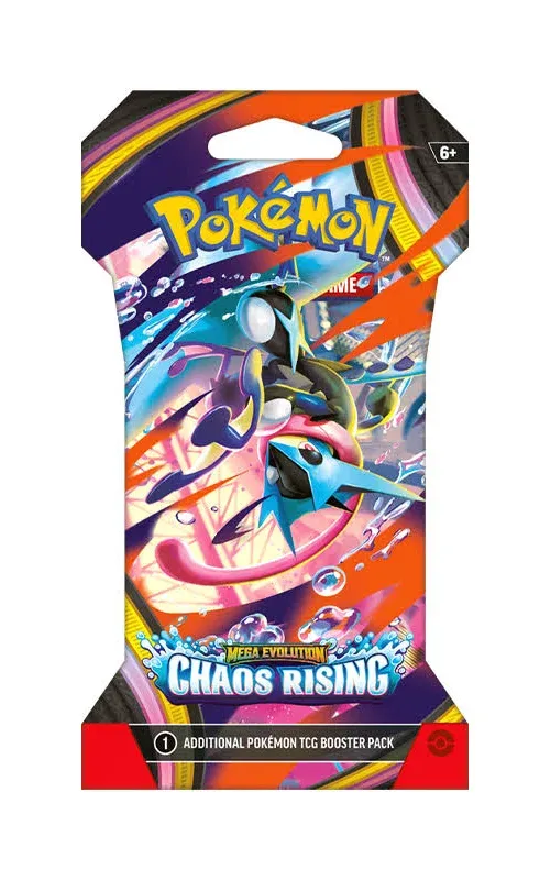 Pokémon ME04 Chaos Rising Sleeved Booster Pack