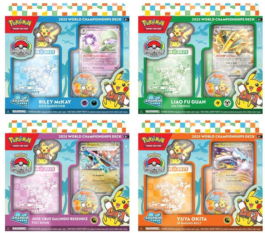 Pokemon World Championships Deck 2025