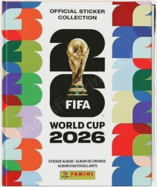 2026 Panini World Cup Soccer Hardcover Sticker Album