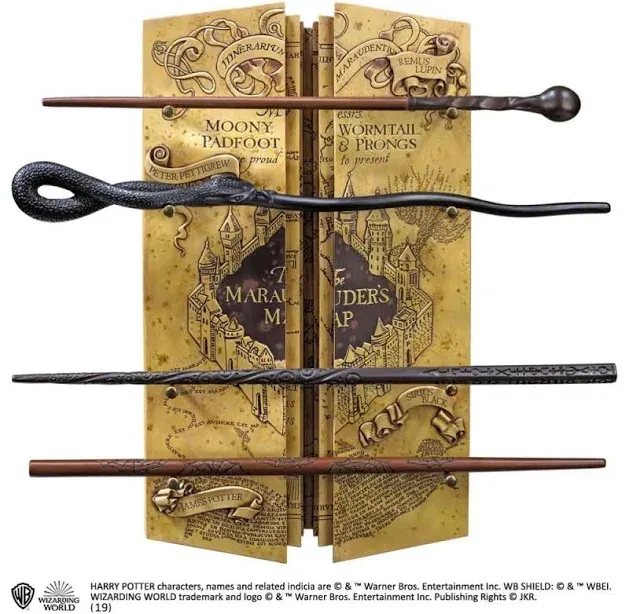 Harry Potter Marauder's Map Wand Collection