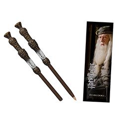 Harry Potter Dumbledore Wand Pen and Bookmark