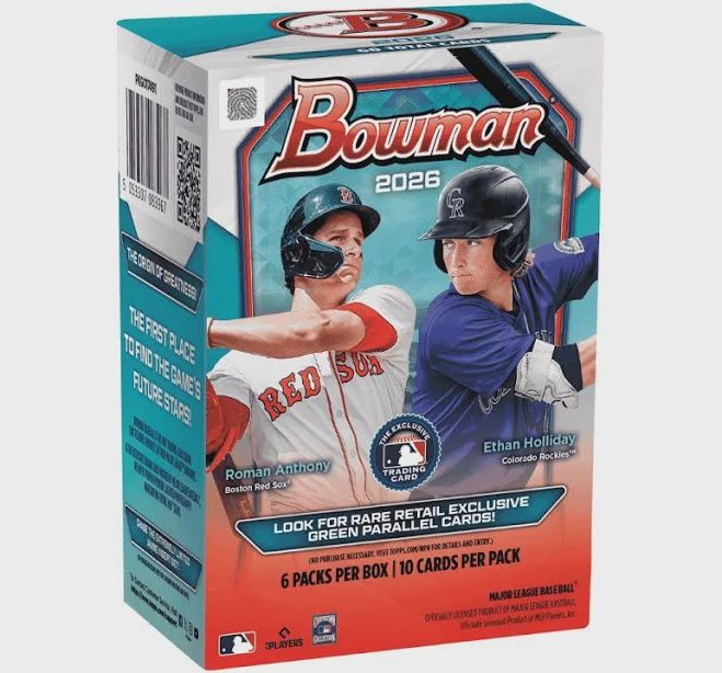 2026 Topps Bowman Baseball Value Box