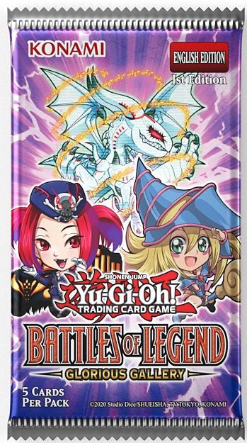 YGO Battles Of Legend Glorious Gallery Booster Pack