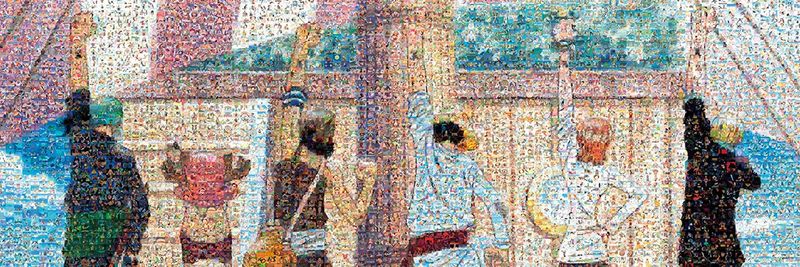 Ensky Puzzle One Piece Mosaic Art