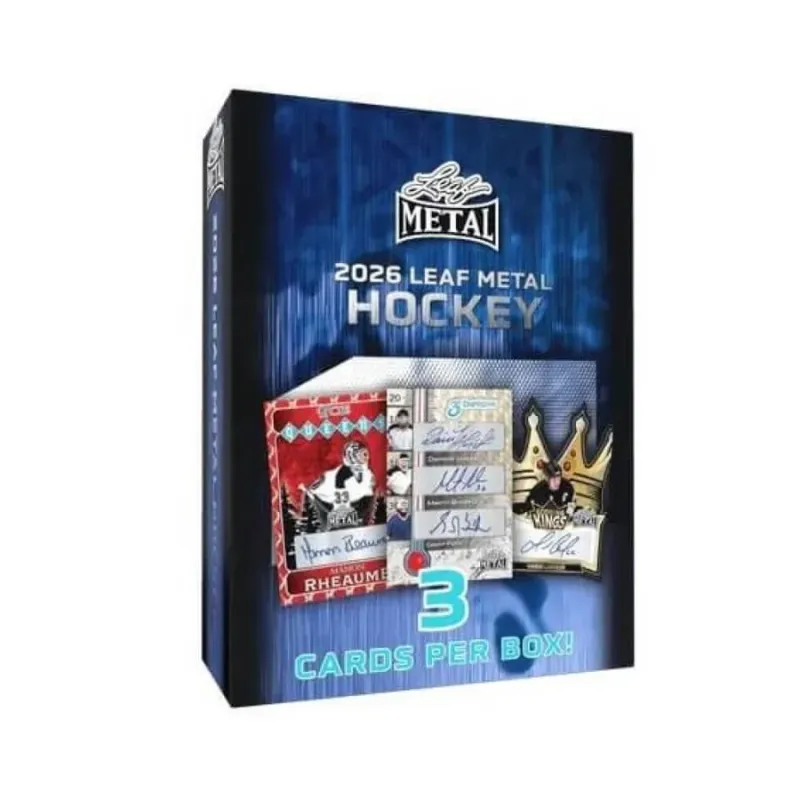 2025-26 Leaf Metal Hockey Hobby Box