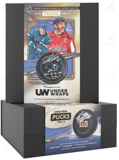 Fanatics Under Wraps NHL Puck 25/26 Vol. II