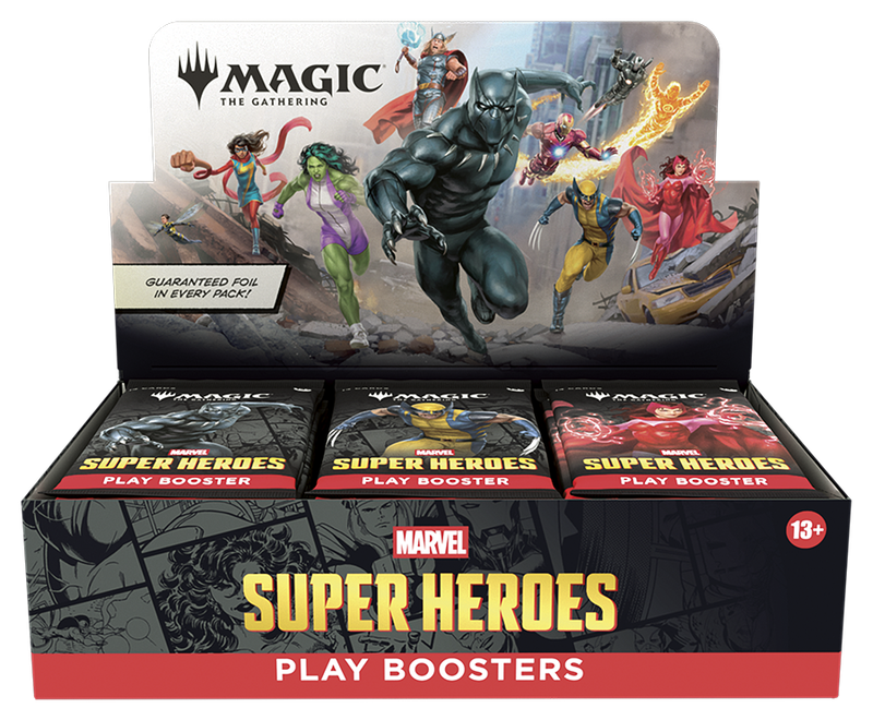 MTG Marvel Super Heroes Play Booster Box