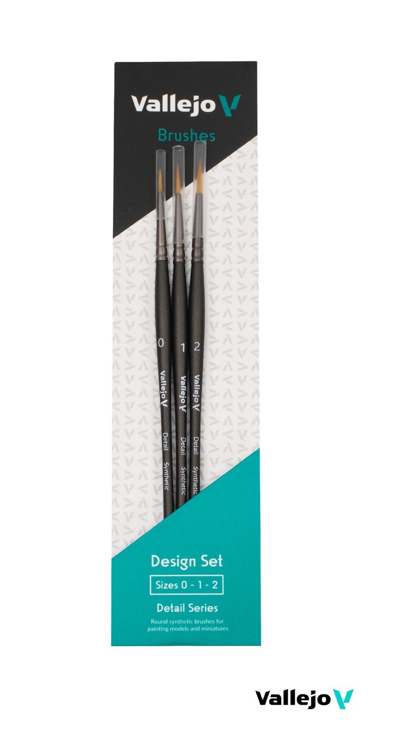 VALLEJO Design Brush Set