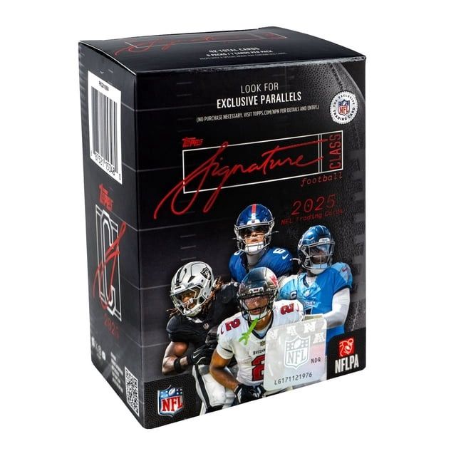 2025 Topps Signature Class Football Value Box