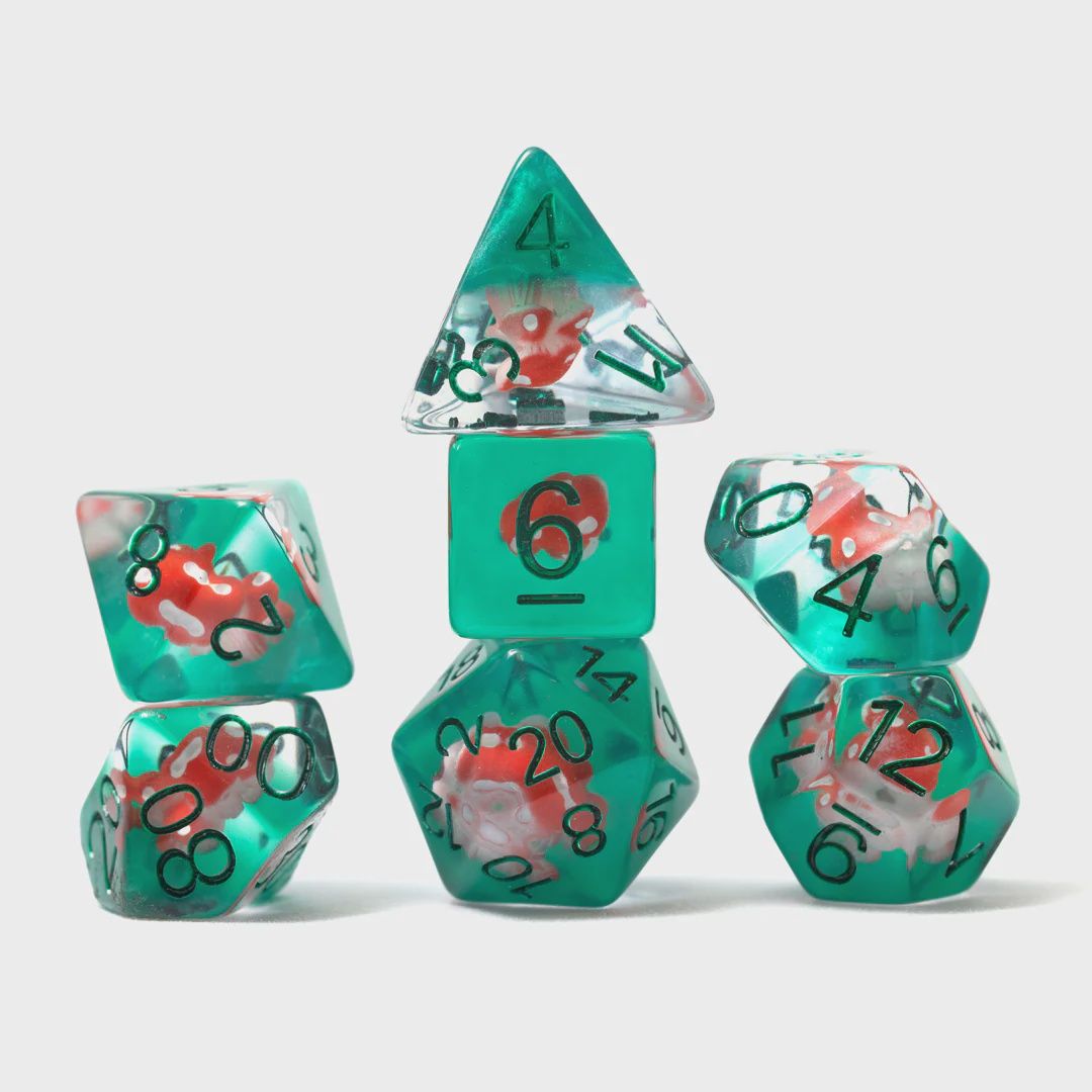 Sirius Dice Power Mushroom 7 Die Set