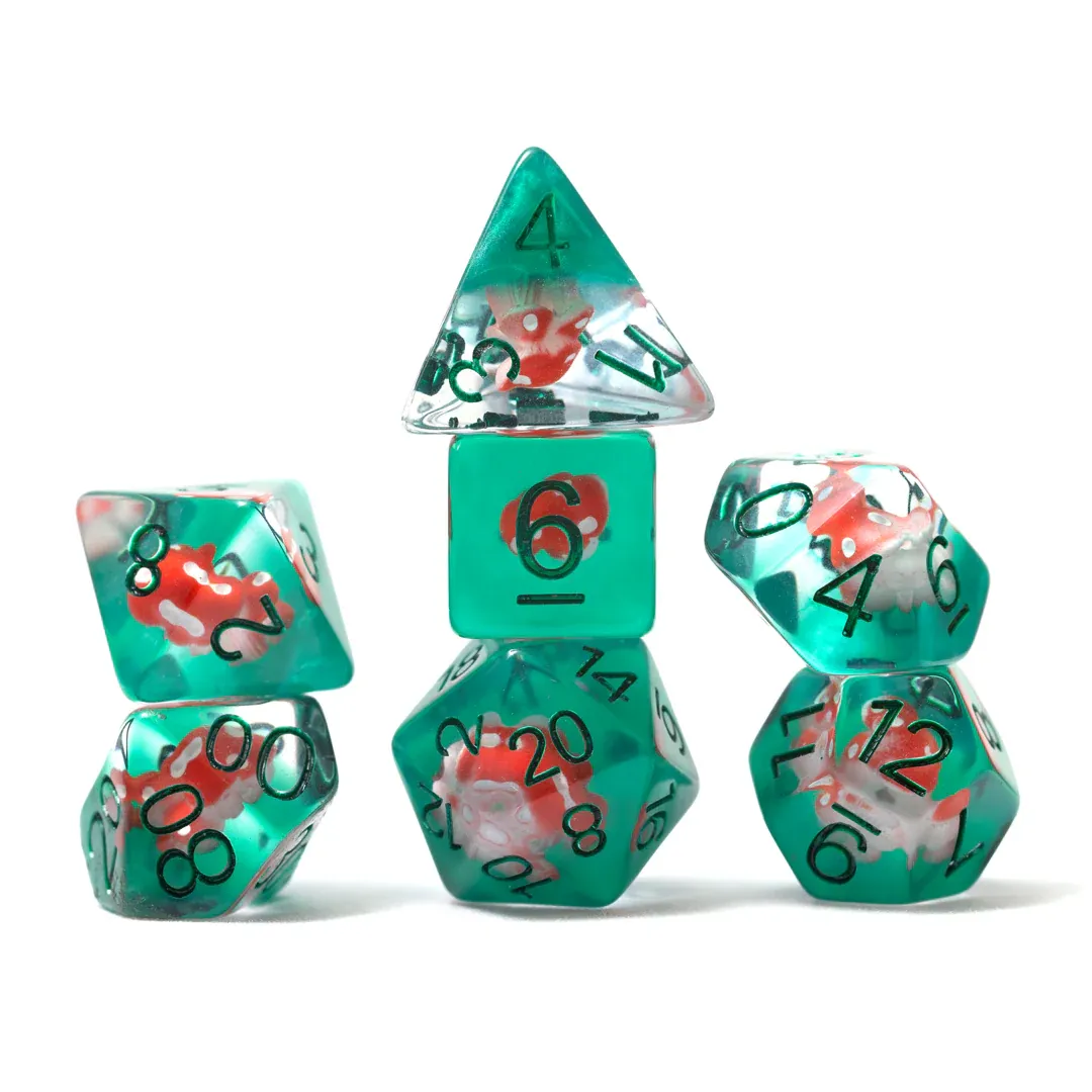 Sirius Dice Power Mushroom 7 Die Set