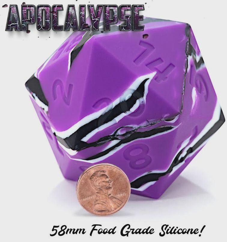 Random Encounter Silicone D20 - Apocalypse