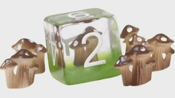 Sirius Dice Mushroom Village 7-Die Set
