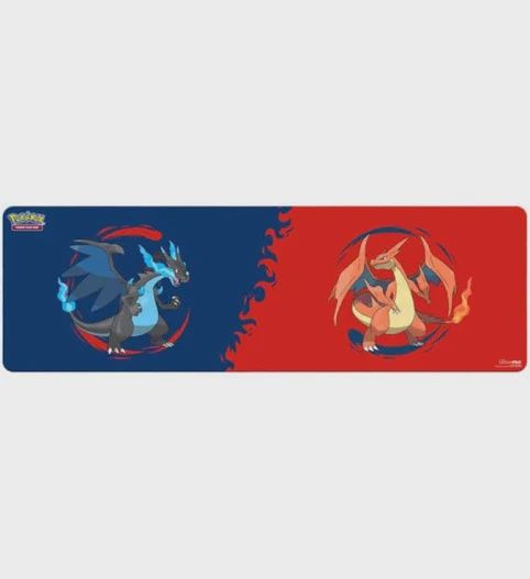 UP Playmat Pokemon Table 8FT Mega Charizard X &amp; Mega Charizard Y