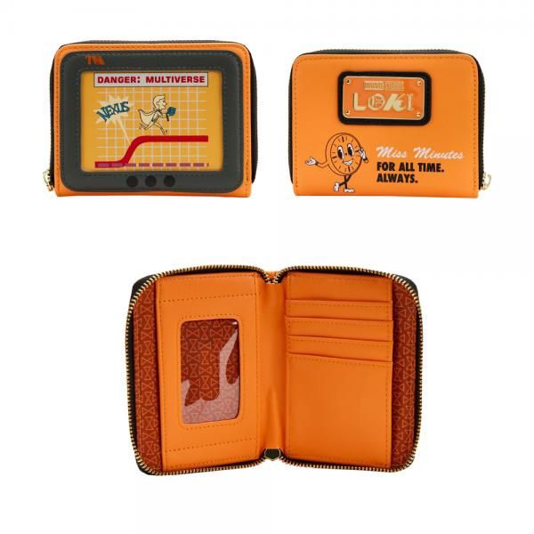 Loungefly Marvel Loki TVA Miss Minutes Wallet