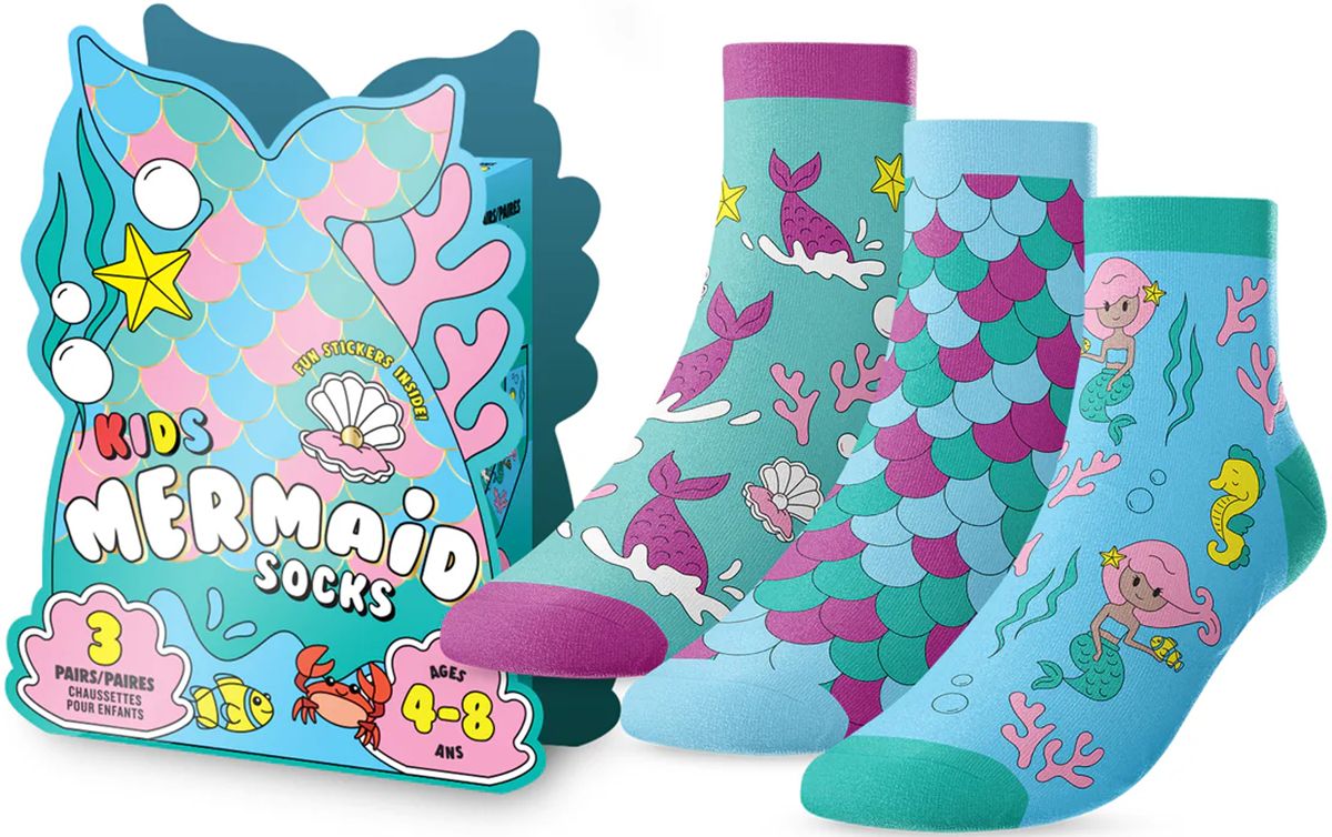 Kids Mermaid Socks