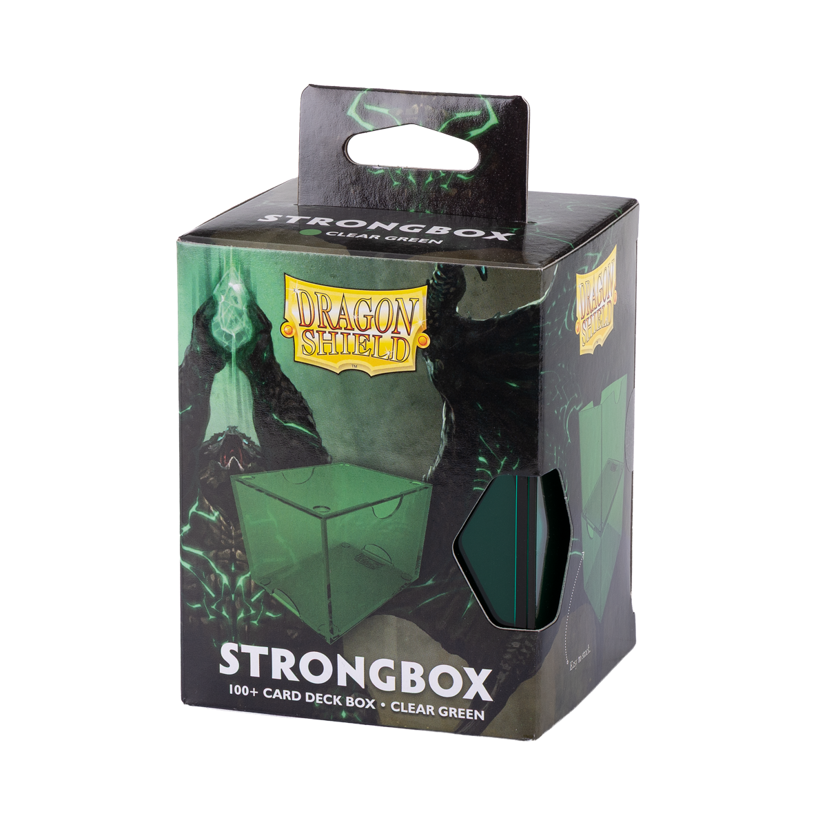 Dragon Shield Strongbox Clear-, Colour: Green