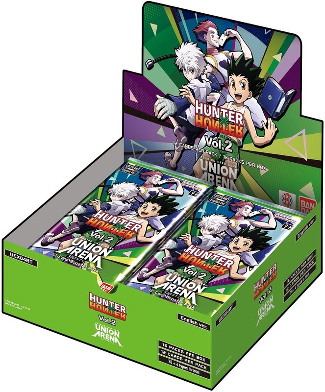 Union Arena Hunter X Hunter Booster Vol. 2