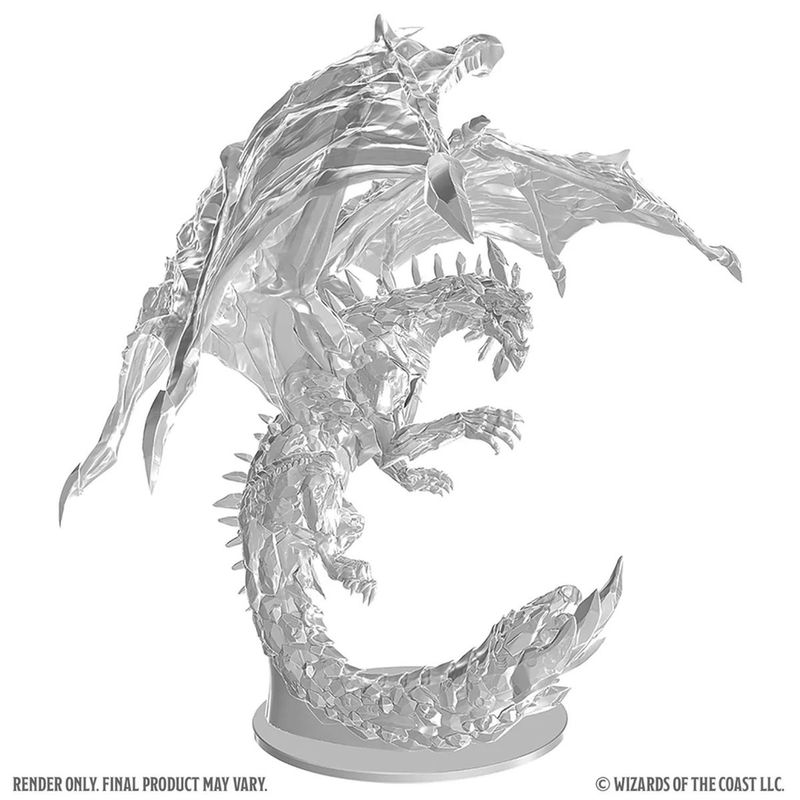 D&amp;D Nolzur's Marvelous Miniatures: Adult Amethyst Dragon