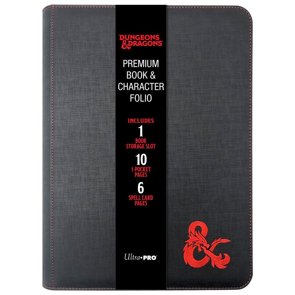 Binder - Premium Zippered - Dungeons &amp; Dragons - Book &amp; Character Folio