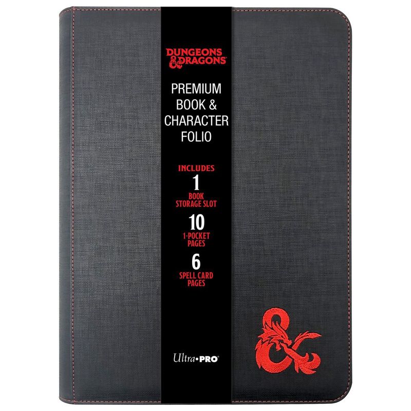Binder - Premium Zippered - Dungeons &amp; Dragons - Book &amp; Character Folio