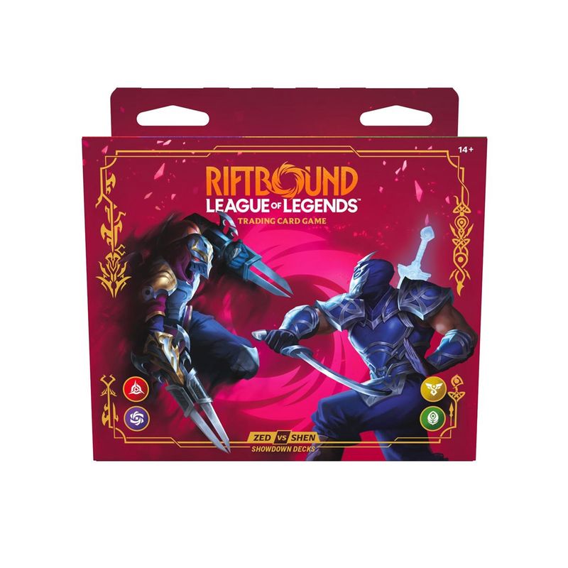 Riftbound - League of Legends TCG - Vendetta - Champion Deck Display: Zed vs. Shen