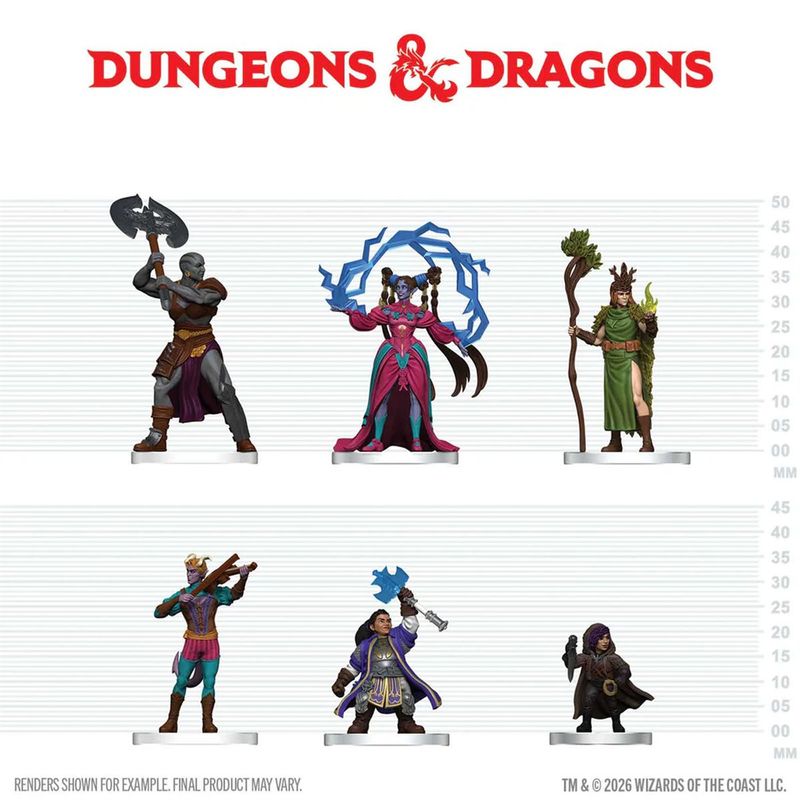 D&amp;D Icons of the Realms: Player's Handbook-Spells &amp; Steels Minis Starter Set