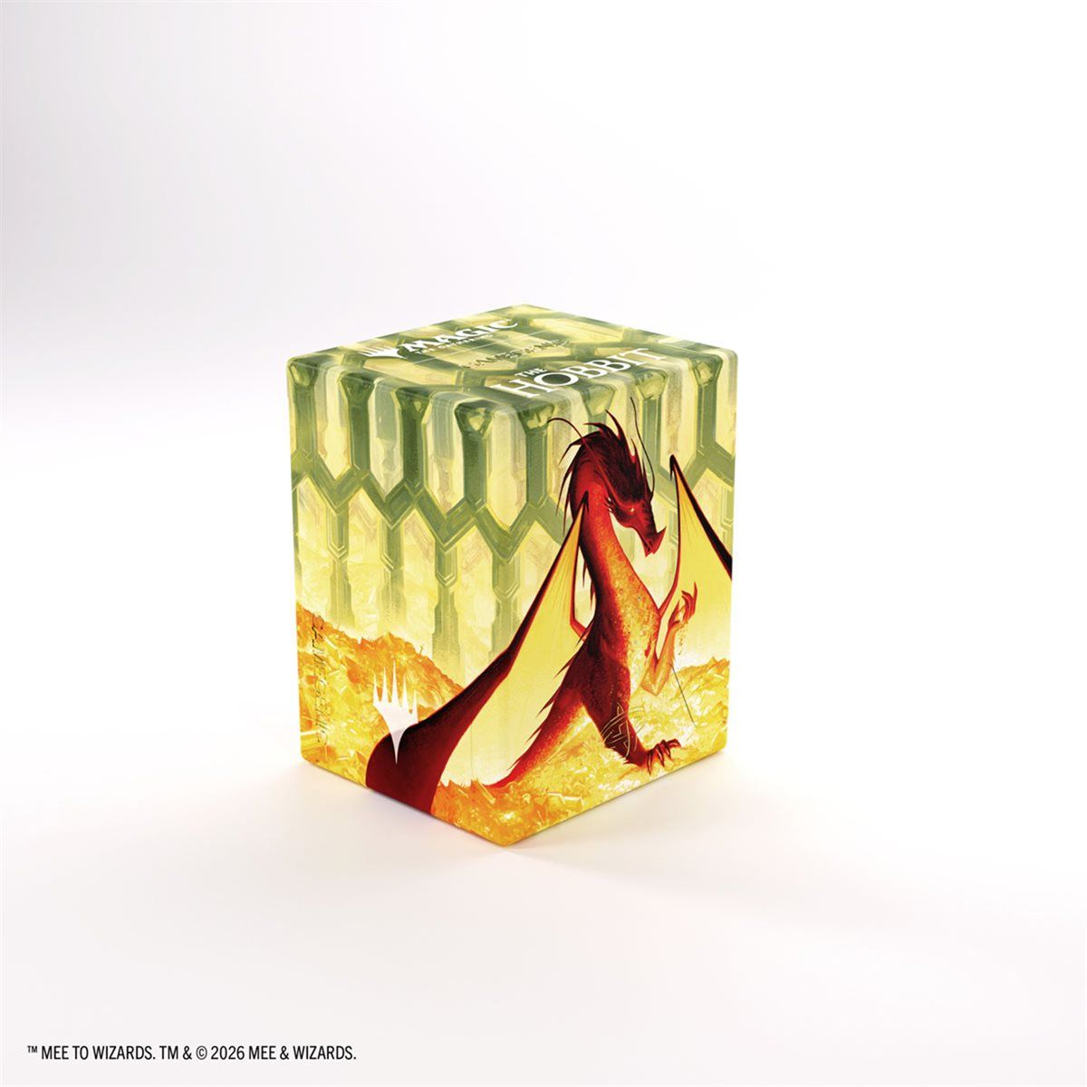 Deck Box: Magic: The Gathering - The Hobbit: Bastion XL (80 ct.) -, Design: Smaug the Golden (80 ct.)