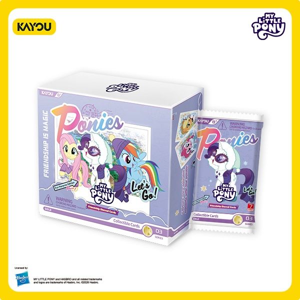 My Little Pony Freindship Eternal Cards Fun Moments Edition Series 3 Booster Pack