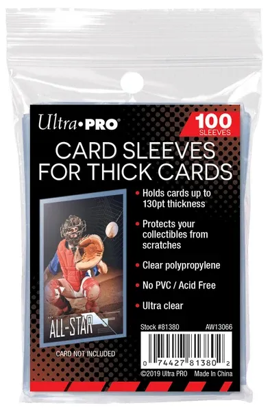 Penny Sleeves For Thick Cards