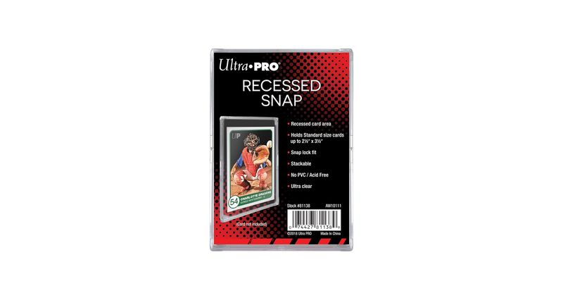 Recessed Snap Card Cases