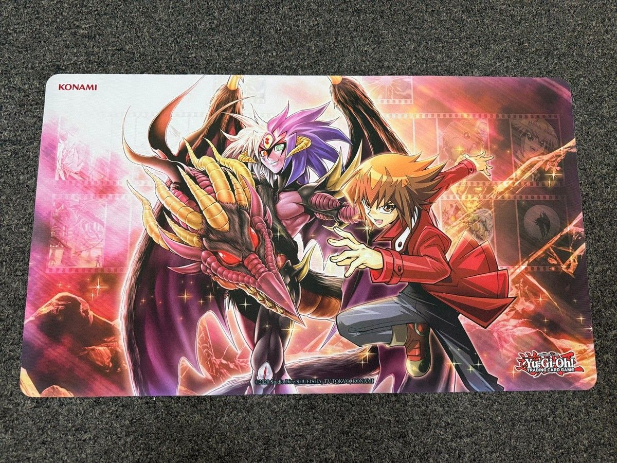 Yugioh Game Mat Jaden &amp; Yubel