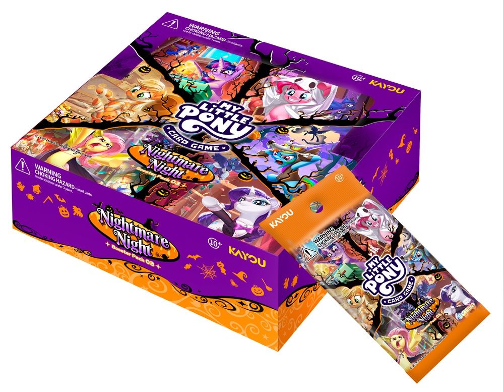 My Little Pony Trading Card Game BP3 Nightmare Night Booster Box