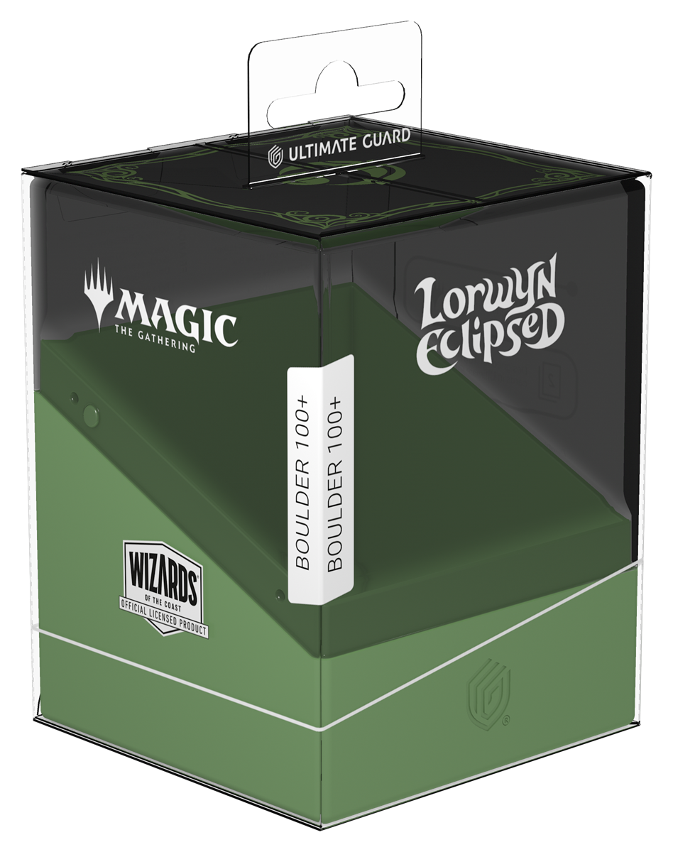 UG Deck Case Boulder 100+ MTG Lorwyn Eclipsed -, Colour: Black/Green