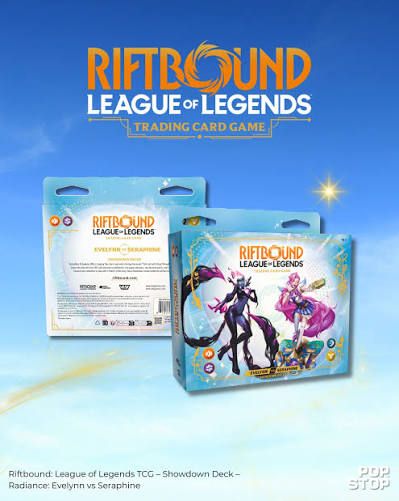 Riftbound - League of Legends TCG - Radiance - Showdown Deck Display Evelynn VS Seraphine