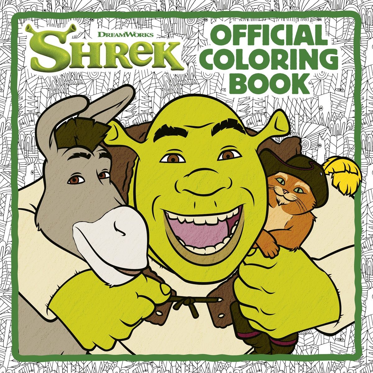 Shrek Official Coloring Book SC