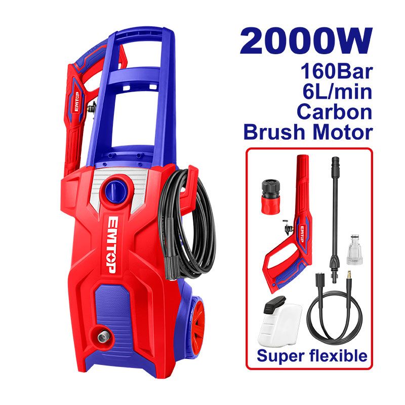Hidrolavadora eléctrica 2000W 2320 PSI 120V, EMTOP