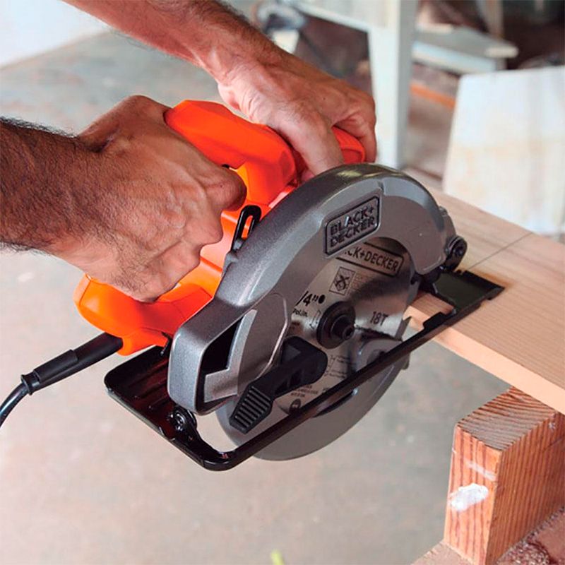 Sierra circular 7-1/4&quot; 1500W 5500 RPM, BLACK+DECKER