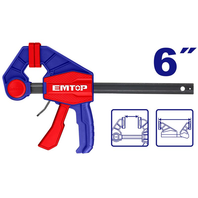 Prensa Rápida 6 Pulg EMTOP