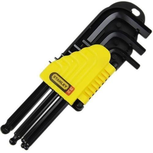 Juego Llaves Allen 9Pzs Largas 1.5-10Mm Stanley