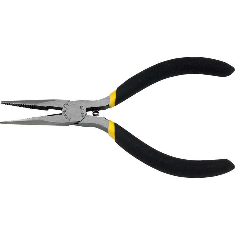Alicate miniatura punta larga cortante 4 pulgadas Stanley