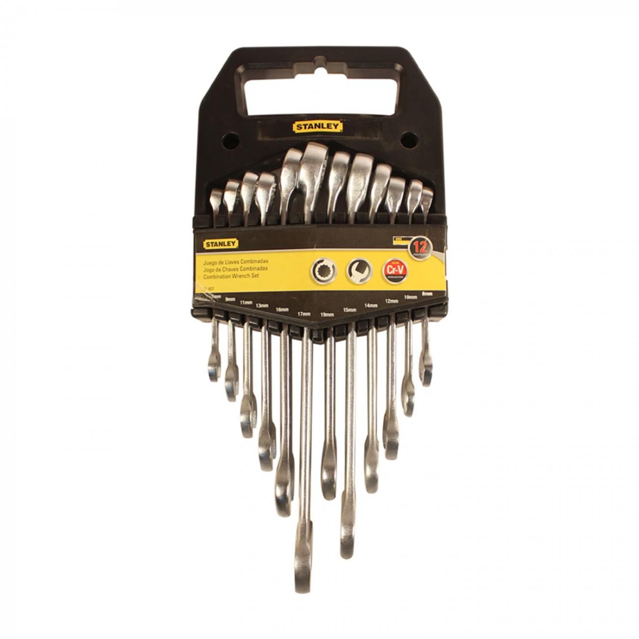 Juego Llaves Combinadas 12Pzs 7-19Mm 12Pt Stanley