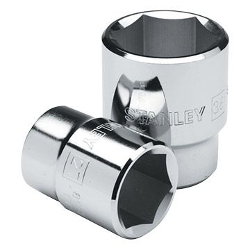 Copa metrica 6 puntos 3/4 pulgadas 36 mm Stanley